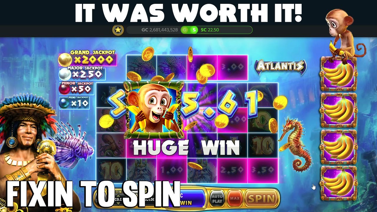 💰 I GOT IT!! BIG BANANA BONUS!! 🍌 Banana Town on Chumba Casino 